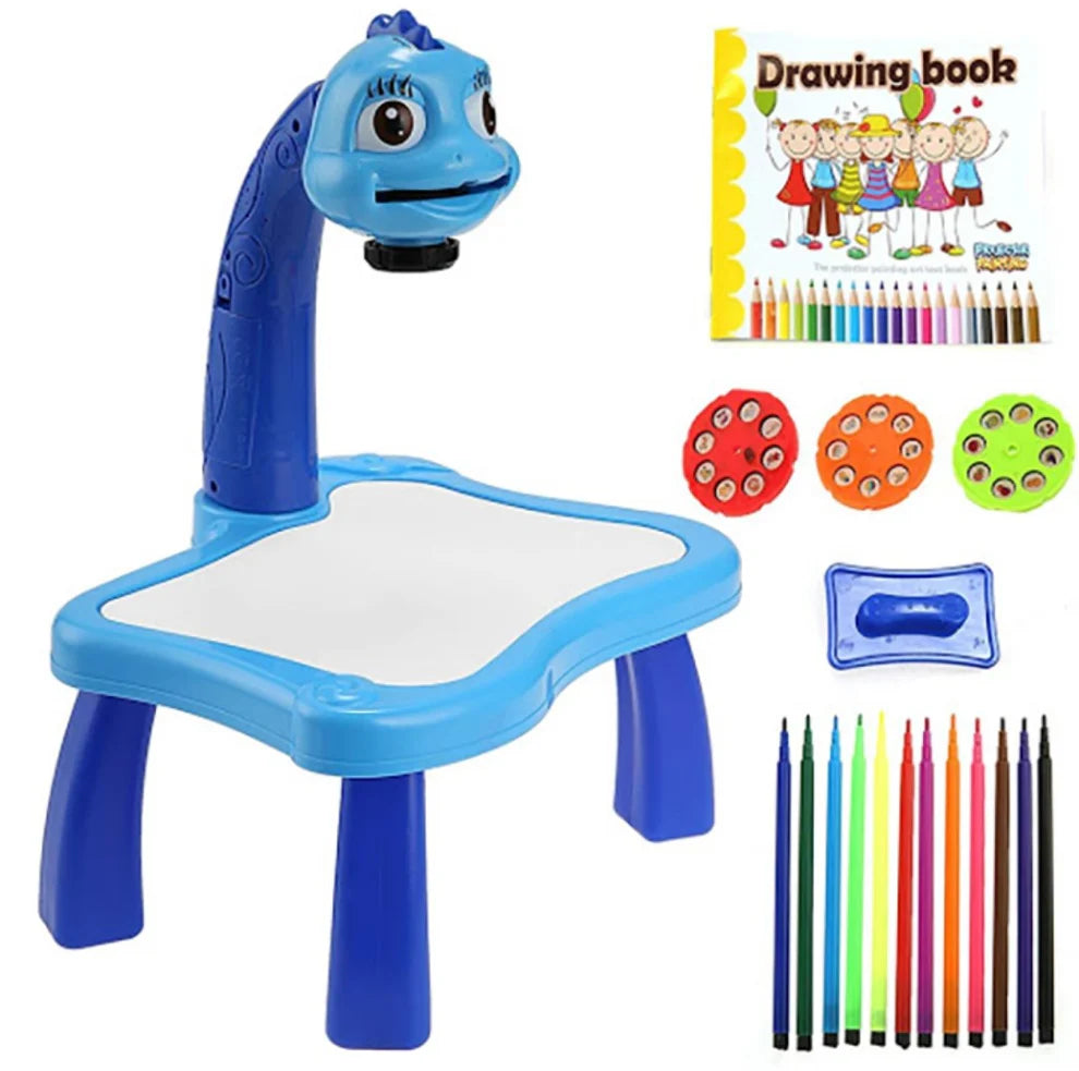24 Patterns Projector Painting Desk Toy